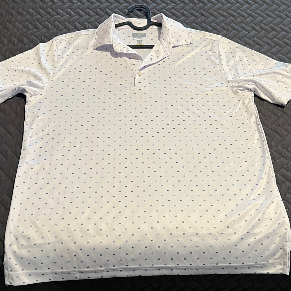 White Men's Golf Shirt